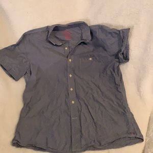 Men’s short sleeve button down